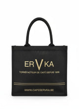 Charger l'image dans la galerie, Le Cabas Signature ERVKA – Toile de Jute & Or