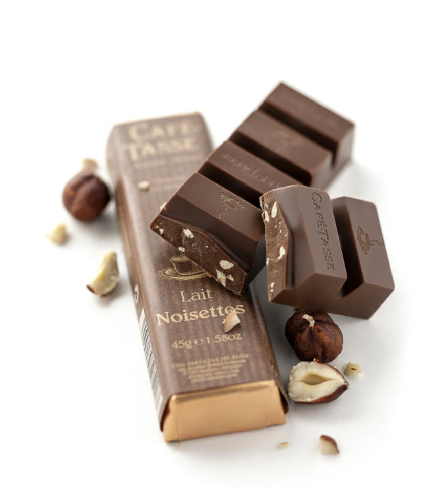 Barre de Chocolat au Lait Noisettes