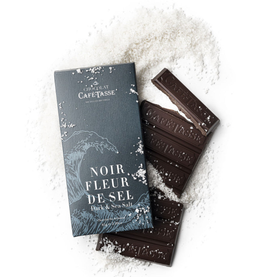 Tablette de chocolat Noir Fleur de Sel