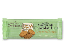 Charger l&#39;image dans la galerie, la Petite Tablette Gourmande Lait Amandes et Nougat
