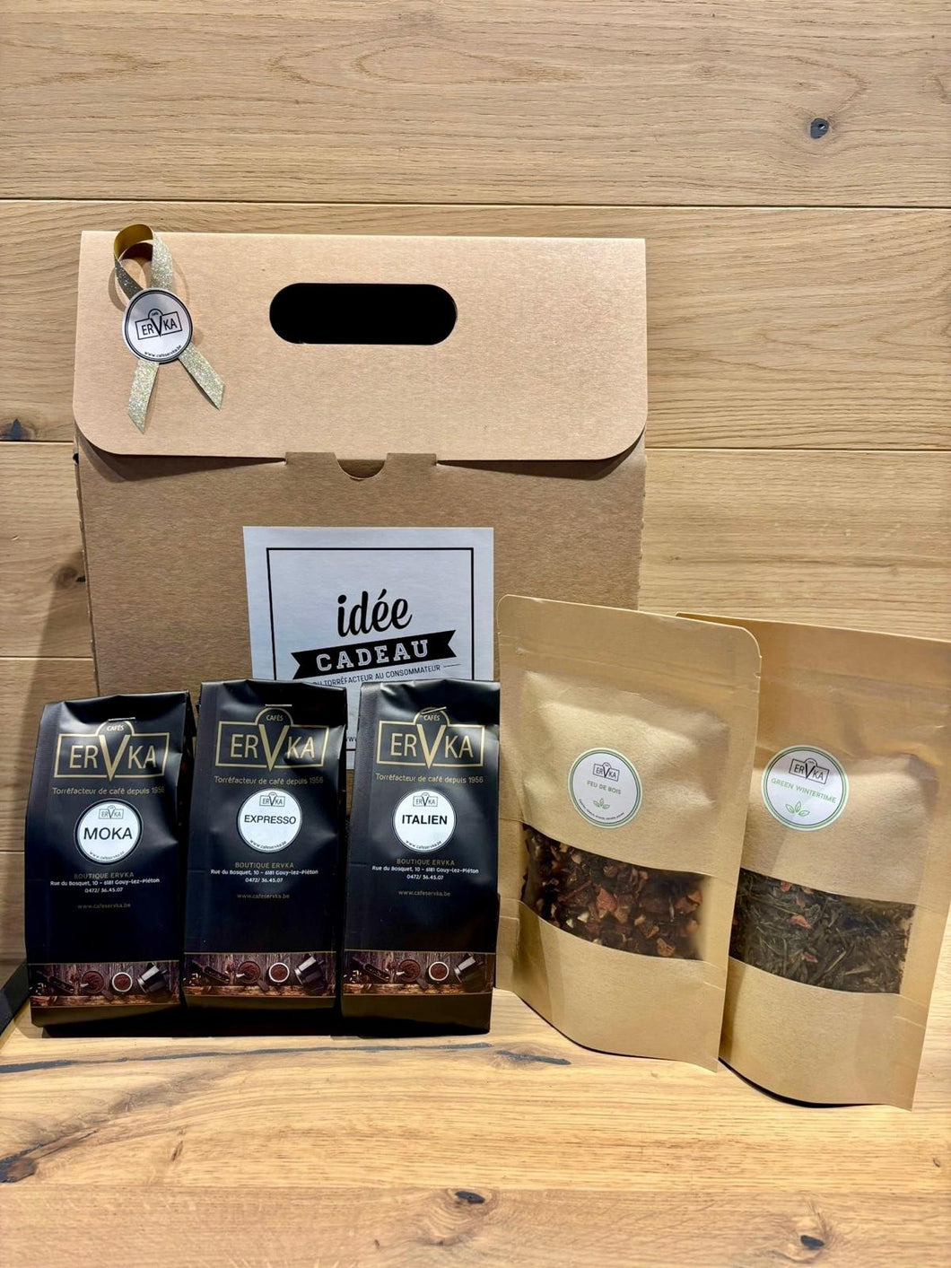 [ Coffret thé & café ]    5 variétés