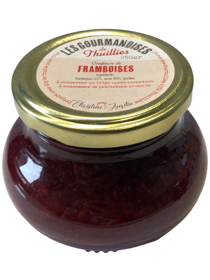 Confiture de framboises